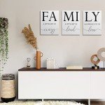 Inspirational Black and White Canvas Art Set