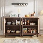 LITTLE TREE Modern 59 Inch Buffet Cabinet
