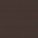 Chocolate Brown Round Leatherette Storage Ottoman