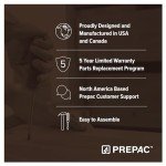 Astrid Espresso 6 Drawer Double Dresser