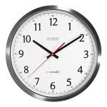 Stainless Steel 14-Inch UltrAtomic Wall Clock