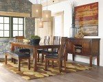 Ralene Traditional Medium Brown Dining Room Table