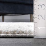 Light Grey Moroccan Tassel Area Rug - 8x11