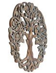Tree of Life Wall Plaque - Celtic Garden Art