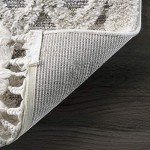 Light Grey Moroccan Tassel Area Rug - 8x11