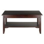 Winsome Nolan Cappuccino Composite Wood Coffee Table