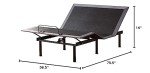 Lucid L150 Adjustable Bed Frame with Remote Control