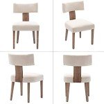 Mid Century Modern Dining Chairs Set of 6