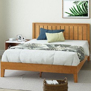 Zinus Leah Bamboo Platform Bed Frame - Light Brown