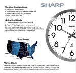 Modern 12" Silver Wall Clock - Easy to Read