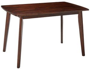 Winsome Shaye Walnut Dining Table - 47.2" x 29.5