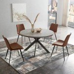 Soft and Washable 5x7 Area Rug for Living Room