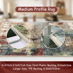 Lahome Modern Abstract Washable Area Rug - 9x12