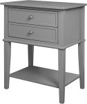 Grey MDF Accent Table by Ameriwood Home