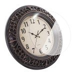 Tebery 12-Inch Retro Silent Wall Clock