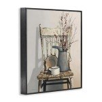 Vintage Rustic Neutral Framed Art by Cecile Baird