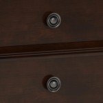 Amherst Solid Wood 24" Nightstand Table - Russet Brown