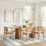 8x10 Washable Moroccan Geometric Area Rug