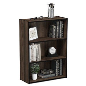 Furinno Pasir 3-Tier Open Shelf Bookcase