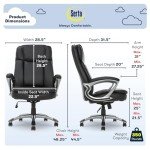 Serta Big & Tall Faux Leather Executive Chair