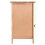 Natural Wood Accent Table by Winsome