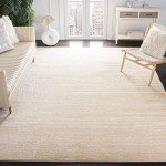 Adirondack 9' x 12' Ombre Area Rug in Champagne