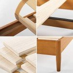 ZINUS Allen Mid Century Solid Wood Bed Frame