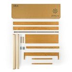 ZINUS Allen Mid Century Solid Wood Bed Frame