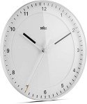 Braun Classic Silent Sweep Wall Clock, 30cm