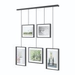 Umbra Exhibit Adjustable Picture Frame Set - Black