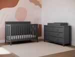 Storkcraft Alpine Black 6-Drawer Dresser