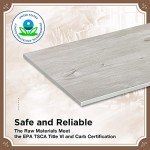 Rolanstar Grey Lift Top Coffee Table with Storage