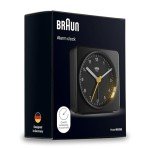 Braun Classic Analog Alarm Clock with Snooze