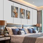 Abstract Leaves Canvas Art Set for Home Decor