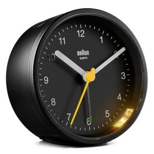 Braun Classic Analog Alarm Clock with Snooze