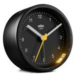 Braun Classic Analog Alarm Clock with Snooze