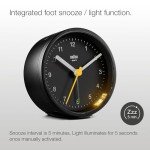 Braun Classic Analog Alarm Clock with Snooze