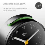 Braun Classic Analog Alarm Clock with Snooze