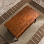 Leick Home Mission Coffee Table with Two Drawers