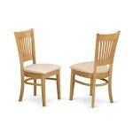 Vancouver Set of 2 Linen Upholstered Dining Chairs