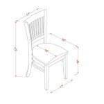 Vancouver Set of 2 Linen Upholstered Dining Chairs