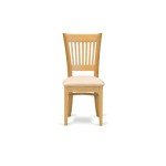 Vancouver Set of 2 Linen Upholstered Dining Chairs