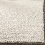 Natura Collection 9' x 12' Ivory Wool Rug