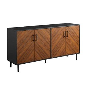 Walker Edison Caye Modern Four-Door Buffet Console