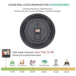 Retro 14-Inch Silent Wall Clock for Home Decor