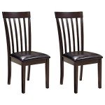 Hammis Rake Back Dining Chairs, Set of 2