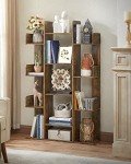 Tree-Shaped Bookshelf with 13 Storage Shelves