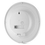 Braun Quiet Quartz Wall Clock - 20cm White