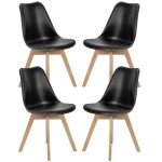 Set of 4 Mid Century Modern Dining Chairs