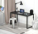 Black 48-Inch Computer Desk for Home Office